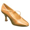 117 Ray Rose - size 2, Flesh, Satin, 2" (5 cm), Flare, Medium Fit
